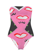 Load image into Gallery viewer, Gyan Shrosbree Painted Strapless Bathing Suit No. 02, 2024
