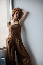 Load image into Gallery viewer, LINEN JUMPSUIT - Bronze
