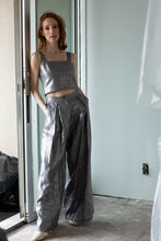 Load image into Gallery viewer, LINEN PANTS - Silver
