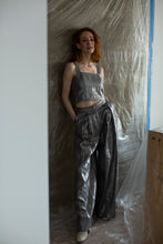 Load image into Gallery viewer, LINEN PANTS - Silver
