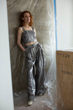 Load image into Gallery viewer, LINEN PANTS SET - Silver
