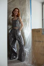Load image into Gallery viewer, LINEN PANTS - Silver
