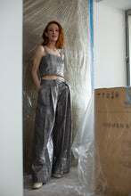 Load image into Gallery viewer, LINEN PANTS - Silver
